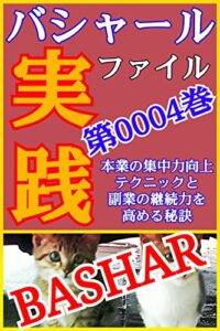 【無料で読める】バシャール実践ファイル第0004巻【本業の集中力向上テクニックと副業の継続力を高める秘訣】BASHAR