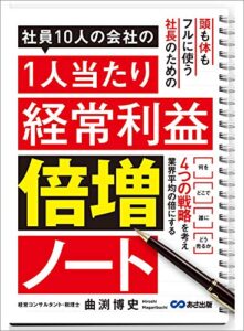 【無料で読める】社員10人の会社の1人当たり経常利益倍増ノート―――４つの戦略を考え業界平均の倍にする