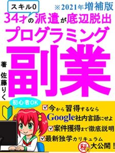 【無料で読める】３４才の派遣が底辺脱出！プログラミング副業。※２０２１年増補版【プログラミング】【副業】