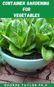 CONTAINER GARDENING FOR VEGETABLE: Simple guide on how to grow container gardening for vegetables (English Edition)