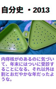 【無料で読める】自分史・2013