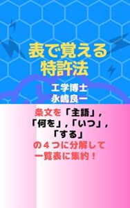 表で覚える特許法令和元年法改正準拠