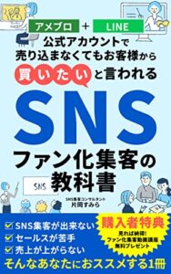 アメブロ＋LINE公式アカウントで売り込まなくてもお客様から「買いたい」と言われるSNSファン化集客の教科書
