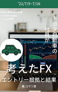 【無料で読める】トヨタ自動車の社員が考えたFXエントリー根拠と結果