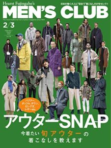 【無料で読める】MEN’S CLUB (メンズクラブ) 2021年2・3月合併号 (2020-12-24) [雑誌]