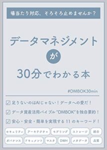 【無料で読める】データマネジメントが30分でわかる本