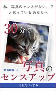 30分で写真のセンスアップ: 私、写真のセンスがない・・・？と思っているあなたへ動画解説つき