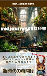 【無料で読める】midjourneyの教科書: 話題のAI画像生成サービスミッドジャーニーを徹底解説 基本的な使い方からレアな呪文まで 副業にも使えます 最新の画像生成で稼ごう！