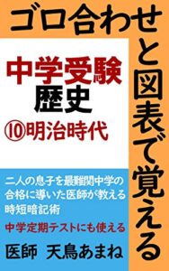 【無料で読める】ゴロ合わせと図表で覚える中学受験歴史⑩明治時代