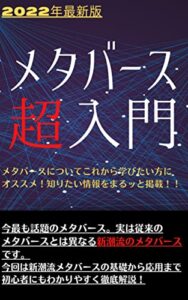 【無料で読める】メタバース超入門〜今話題の新潮流メタバースとは？〜