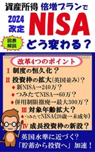 【無料で読める】【図表解説】資産所得倍増プランで「2024改訂NISA」はどう変わる？ 改定4つのポイント: 【税制優遇】【制度恒久化】【投資枠拡大】【貯蓄から投資へ】【資産所得倍増】 【少額投資】