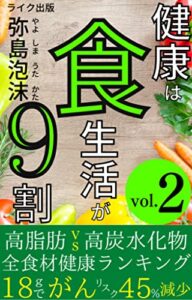 【無料で読める】健康は食生活が9割 vol.2: 【肥満】【がん予防】【アンチエイジング】【ダイエット】【糖質】【食事】【健康】