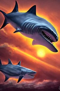 【無料で読める】AIイラスト集(サメ編3)