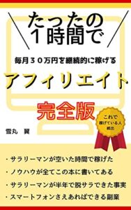 【無料で読める】”たったの１時間”で毎月３０万円を継続的に稼げる全貌！！