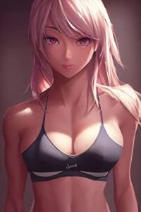 AIイラスト集(スポーツブラ編)