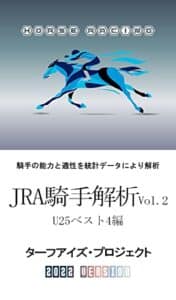 【無料で読める】JRA騎手解析 Vol.2 U25ベスト4編: 騎手の能力と適性を統計データにより解析