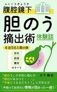 【無料で読める】「腹腔鏡下胆のう摘出術」体験談: 4泊5日入院の旅、症状、経過、費用のすべて
