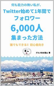 【無料で読める】何も能力の無い私が、Twitter始めて1年間でフォロワー6,000人集まった方法: 誰でもできる‼︎ 初心者向き