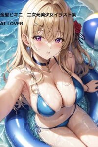【無料で読める】金髪ビキニ二次元美少女イラスト集69枚