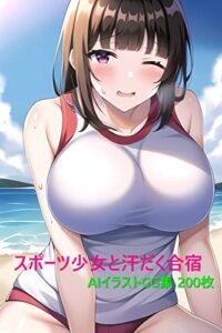 【無料で読める】スポーツ少女と汗だく合宿 AIイラストCG集 催眠スマホの淫魔Kindle版