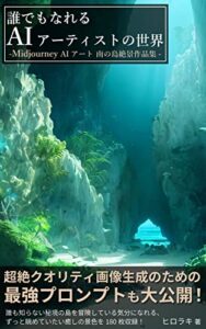 【無料で読める】【最強呪文も大公開！】 誰でもなれるAIアーティストの世界 Midjourney AIアート南の島絶景作品集