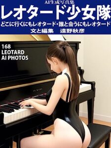 【無料で読める】AI生成写真集・レオタード少女隊: どこに行くにもレオタード・誰と会うにもレオタード