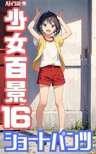 【無料で読める】AIイラスト集少女百景16ショートパンツ