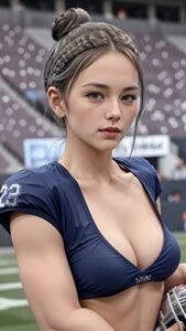 【無料で読める】AI写真集『アメフトの美女たち』ALL150P