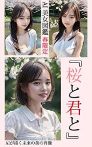 【無料で読める】『桜と君と』：AIが描く未来の美の肖像~春限定 特別版~ AI美女図鑑