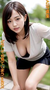 【無料で読める】AI写真集 どうしても見てしまう vol001: 胸の谷間が好きなんです