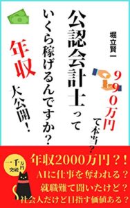 【無料で読める】公認会計士っていくら稼げるんですか？平均年収が９９０万円て本当？試験合格者が公認会計士の年収を大公開！