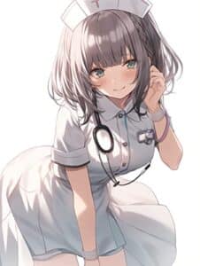 【無料で読める】架空美少女ナース＜AIイラスト集＞