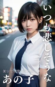 【無料で読める】いつも悲しそうなあの子｜美少女限定AI写真集 制服物語