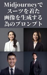 【無料で読める】Midjourneyでスーツを着た画像を生成する為のプロンプト