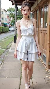 【無料で読める】美しいブルーのビキニ：AI美女写真集Vol2