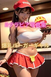 【無料で読める】AIグラビア写真集 爆乳バーガーギャル
