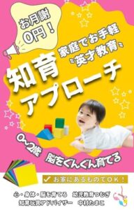 【無料で読める】お月謝０円！ 家庭でお手軽〝英才教育〟 0～2歳 脳をぐんぐん育てる 知育アプローチ！