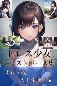 【無料で読める】ドレス少女 イラストポーズ集