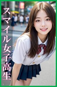 【無料で読める】スマイル女子高生写真集 ～AIモデル写真集～: 笑顔がかわいい女子高生集めました。