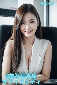 【無料で読める】AI美女写真集 オフィスレディ 75枚収録