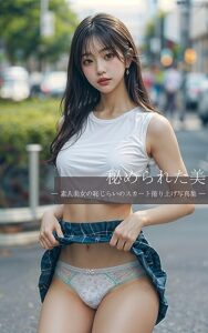 【無料で読める】秘められた美― 素人美女の恥じらいのスカート捲り上げ写真集 ―